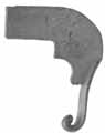 Traditional pistol trigger only, with curl